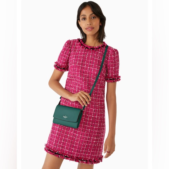 HOST PICK! KATE SPADE NWT Beautiful Green Crossbody Bag & Comes with Dust Bag! - Picture 2 of 7